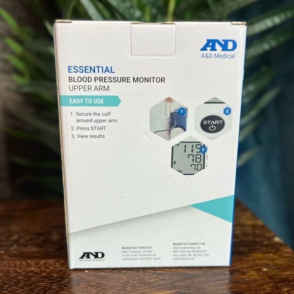A&D Medical Blood Pressure Monitor, Model UA-611 in White. New in Box! - Picture 14 of 16
